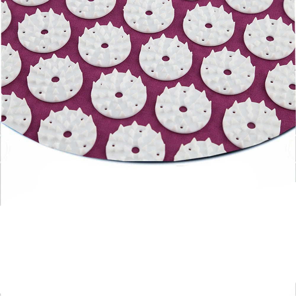 Tapis d’Acupression & Oreiller de Massage – Relaxation Profonde Ezenya