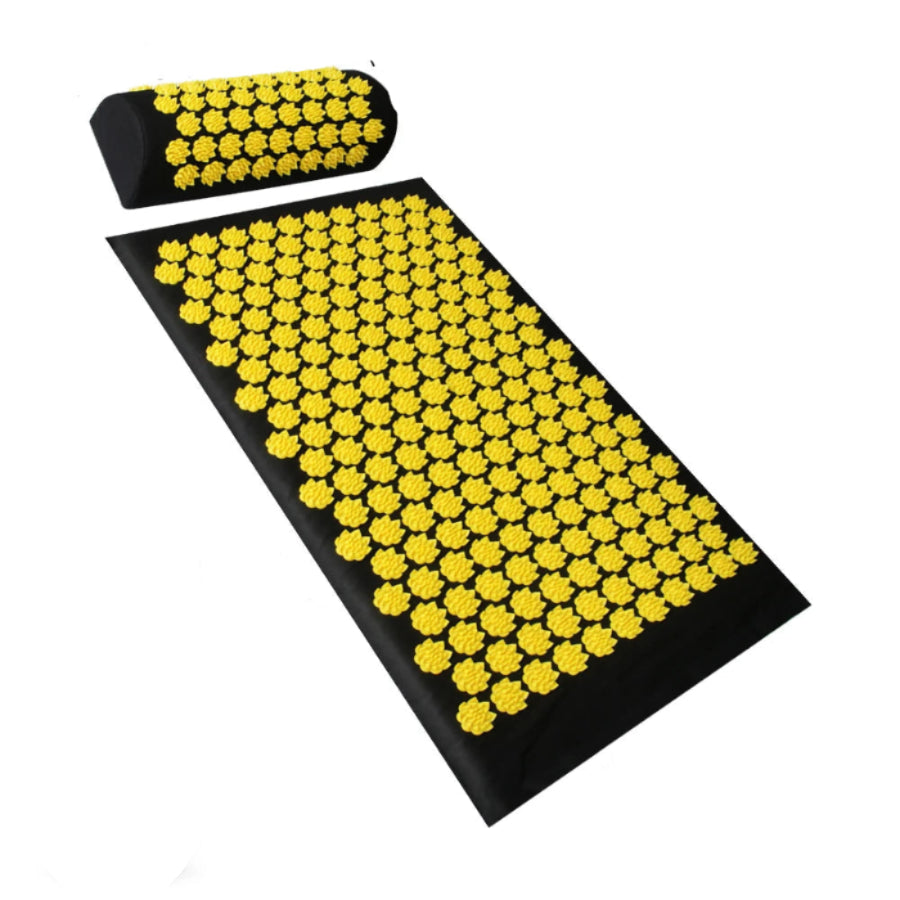 Grand Tapis d’Acupression & Oreiller – Détente Intégrale Ezenya