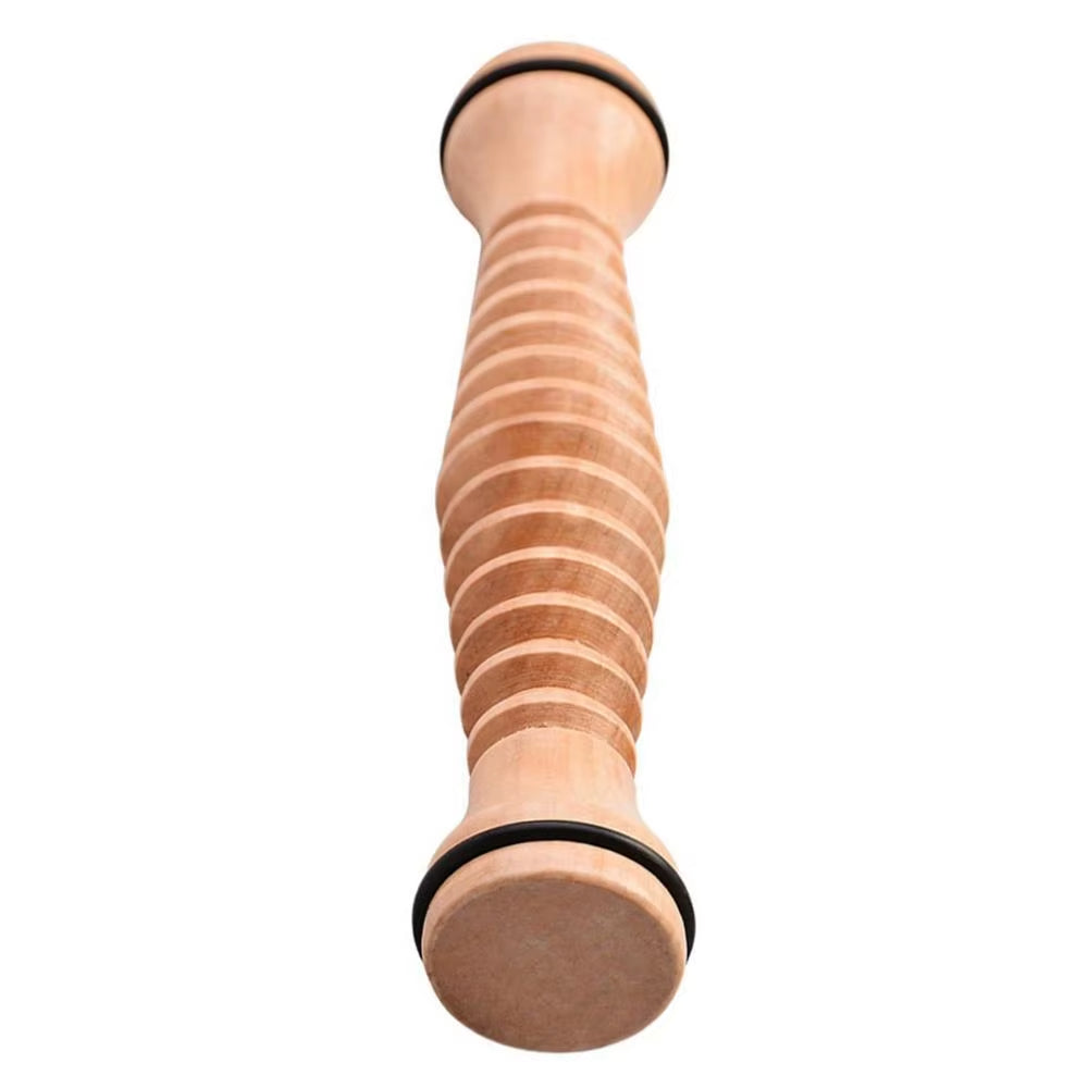 Rouleau de Massage Pieds Bois – Soulagement Plantaire & Réflexologie Naturelle | EZENYA